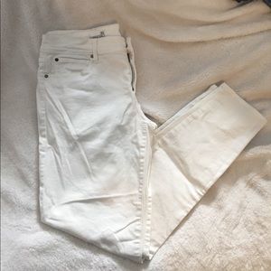 Gap white legging jean